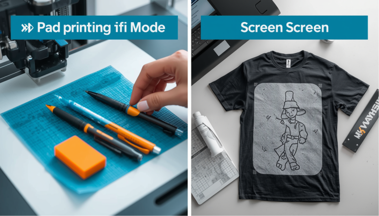 Serigrafía vs tampografía: cuál elegir para su producto
